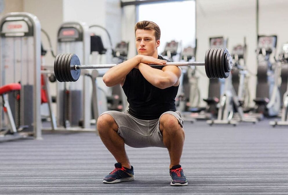 健身房训练有利于增强男性能力